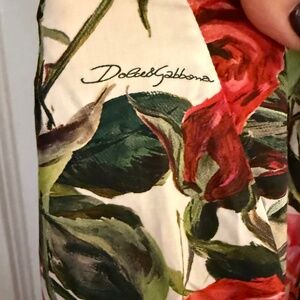 New Dolce and Gabbana maxi floral summer skirt